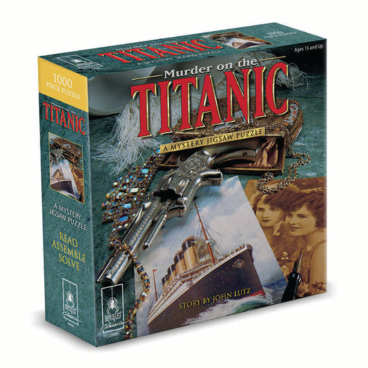 Murder on the Titanic Classic Mystery Jigsaw Puzzle